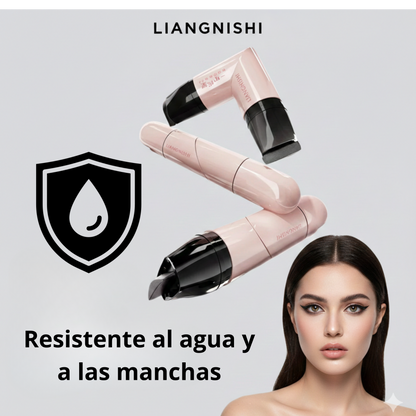 Delineador 2x1 de ojos giratorio con sello integrado